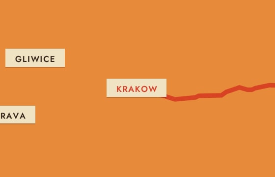 Sverige 1931: Krakow in its cream box, lettered in vermilion